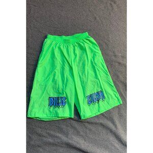Billie Eilish Green Merch Shorts